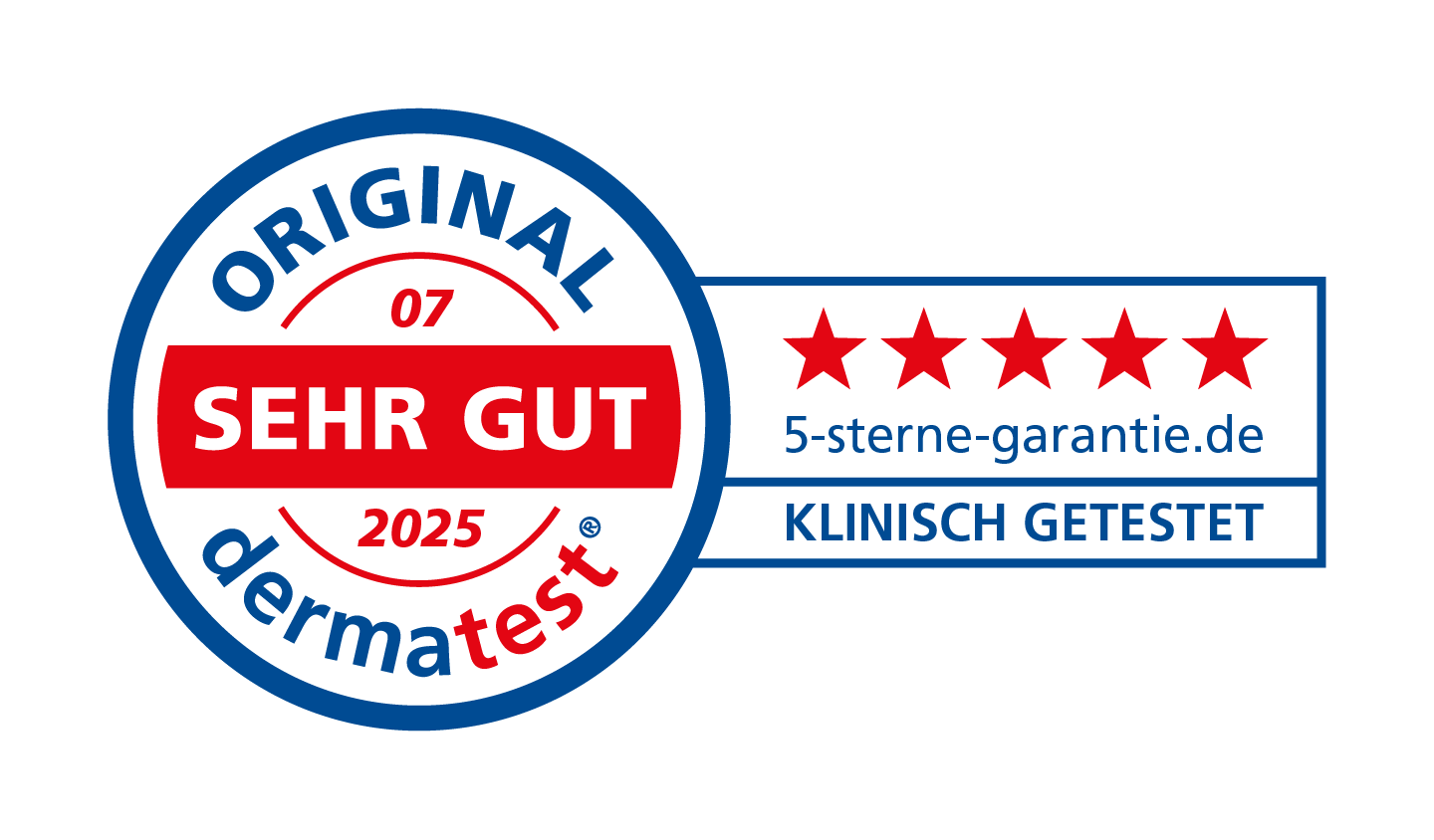 Dermatest 5 Sterne